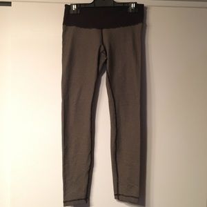 Lululemon Wunder Under striped leggings
